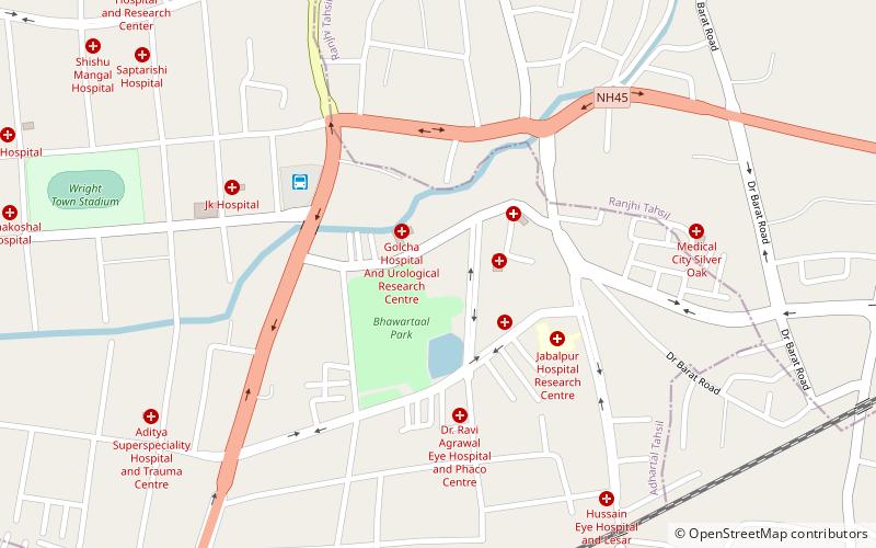 rani durgavati museum jabalpur location map
