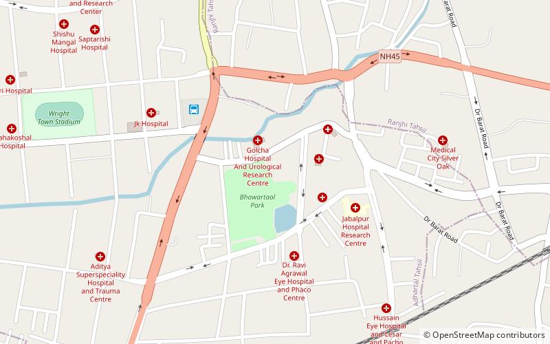 Rani Durgawati Museum location map