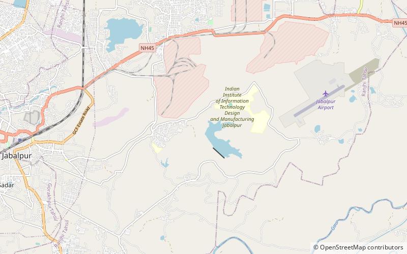 Dumna Nature Reserve Park location map