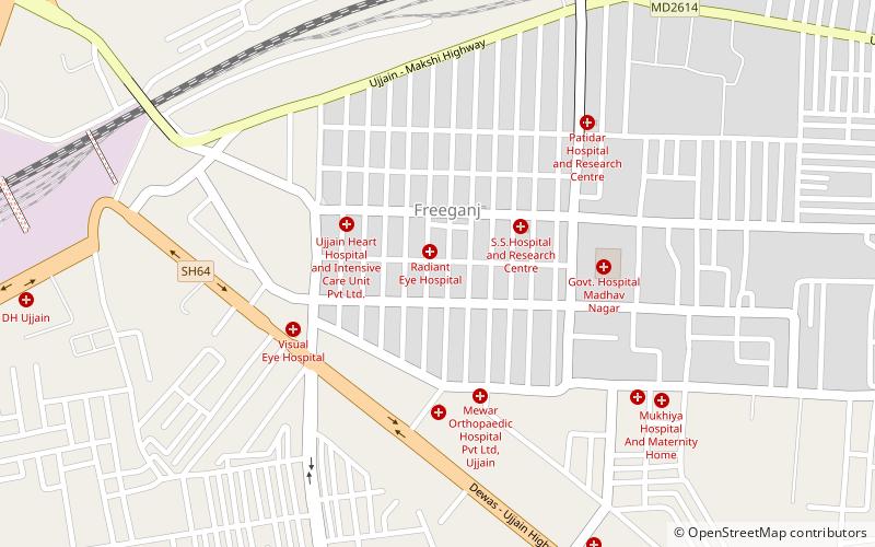 Freeganj location map