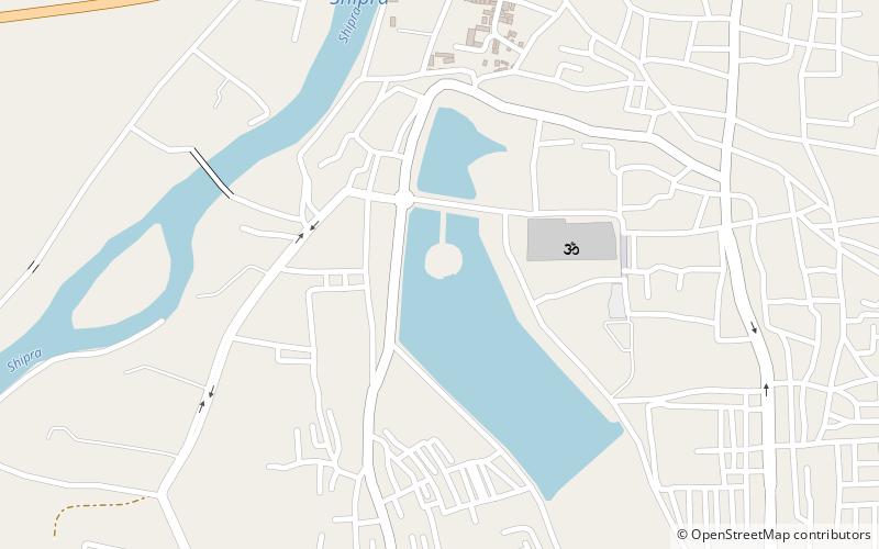 Vikramaditya Statue location map