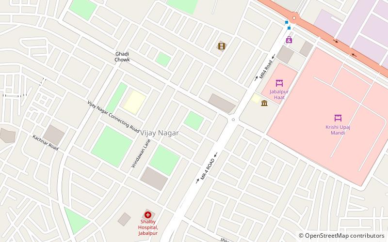 vijay nagar park jabalpur location map