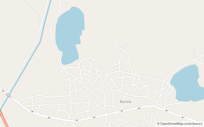 Barela location map