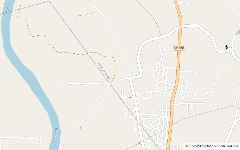 gadkalika ujjain location map