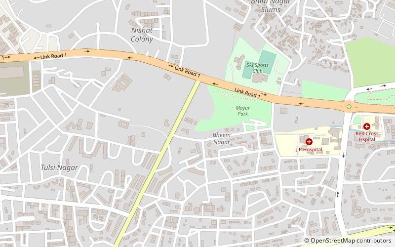 Université de technologie Rajiv Gandhi location map