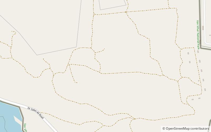 Parque nacional Van Vihar location map