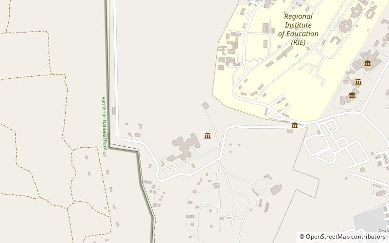 Indira Gandhi Rashtriya Manav Sangrahalaya location map