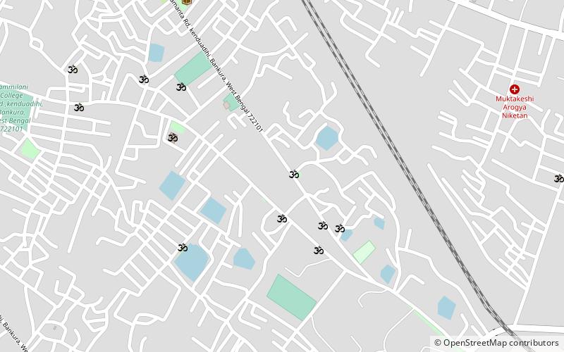 Bankura Sammilani College location map