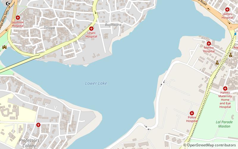 lower lake bhopal location map