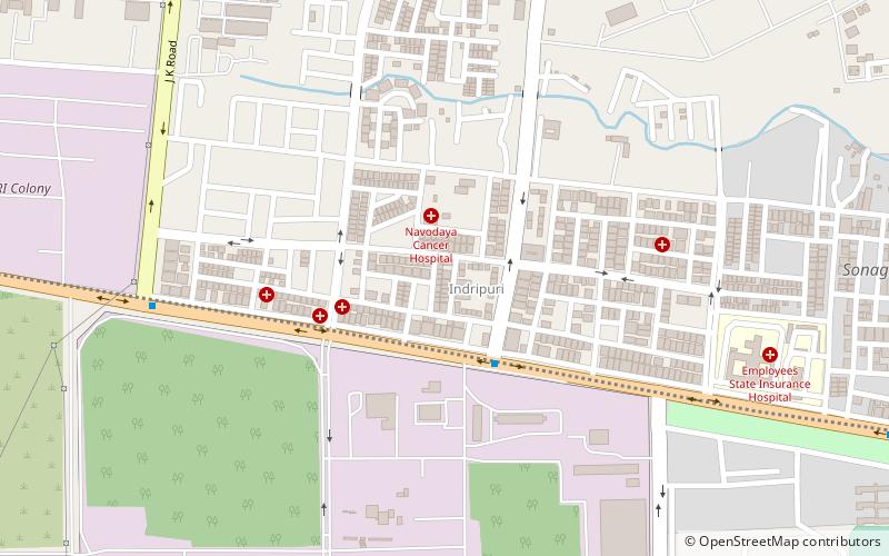 indrapuri bhopal location map