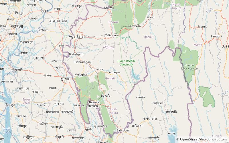 Amarpur location map