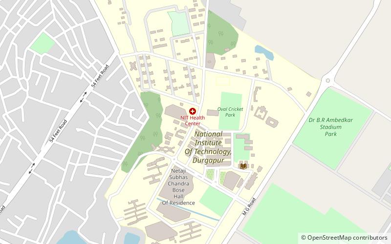 NIT Durgapur location map