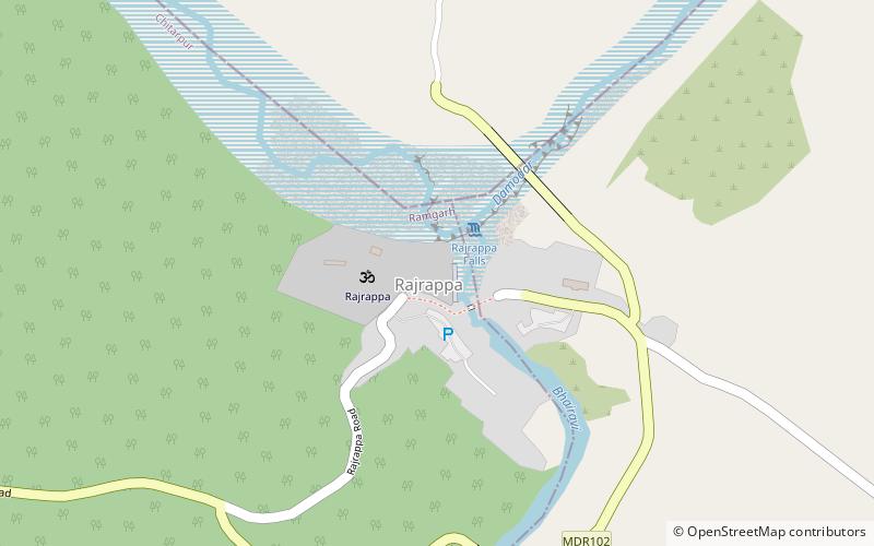 Rajrappa location map