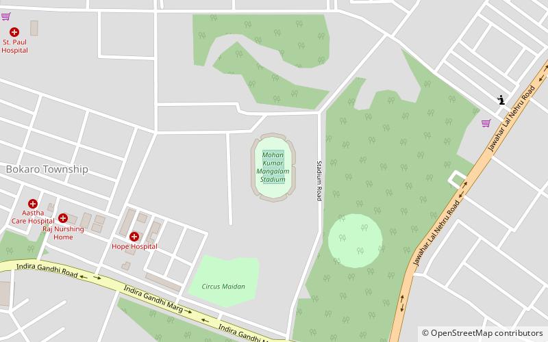 Mohan Kumar Mangalam Stadium location map