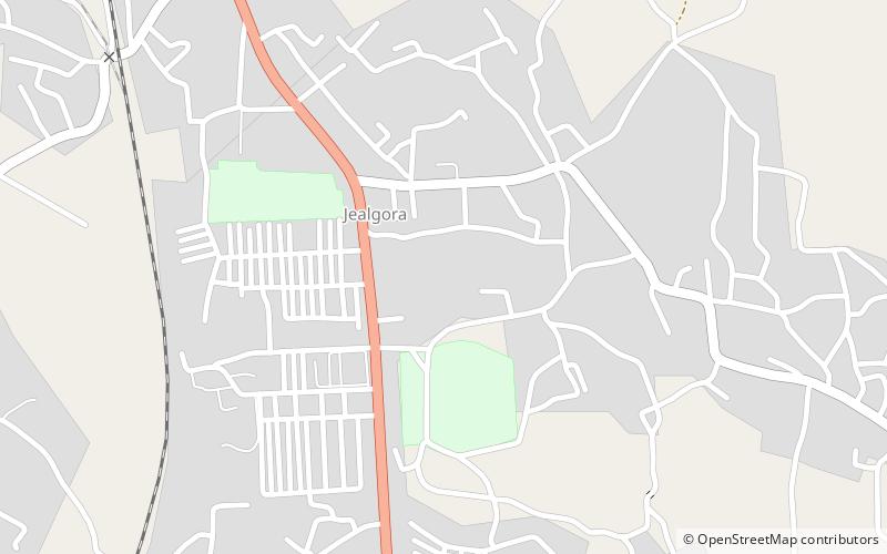 Jealgora location map