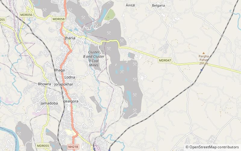 lodna dhanbad location map