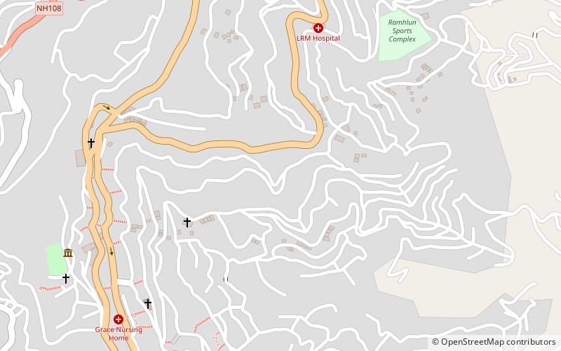 zirtiri residential science college aizawl location map