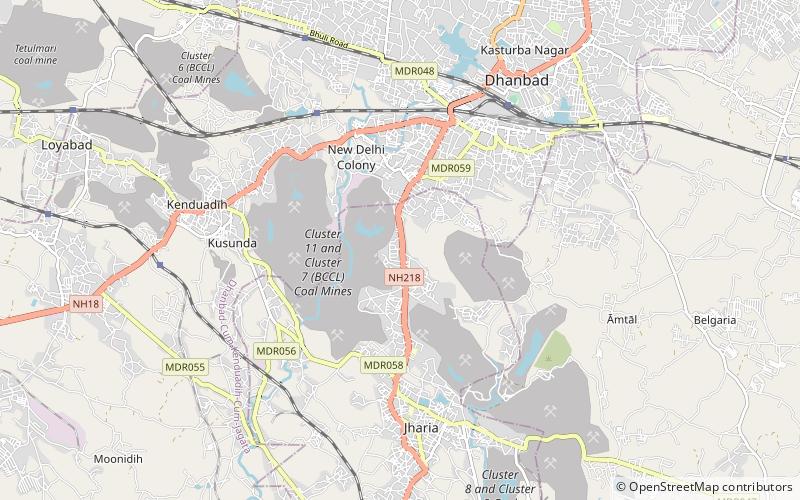bastacola dhanbad location map