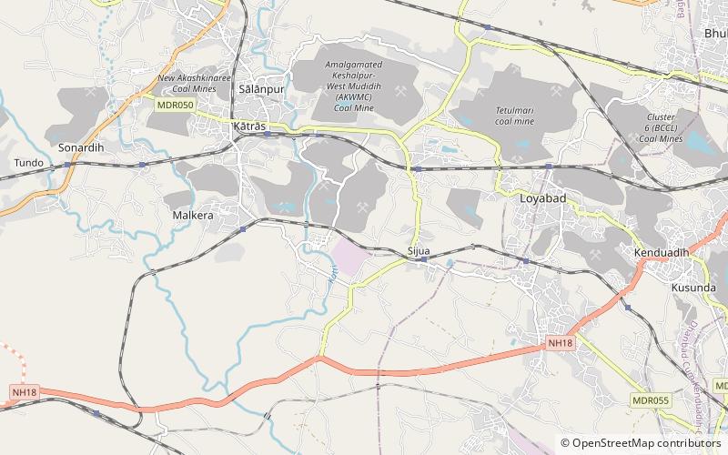 sijua dhanbad location map