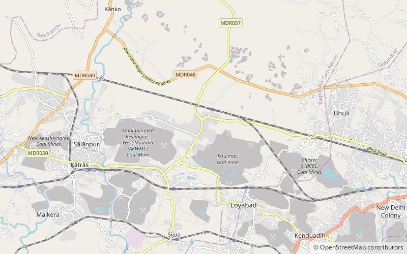tetulmari dhanbad location map