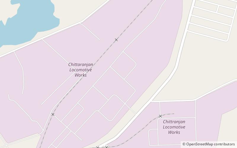 Chittaranjan Locomotive Works location map