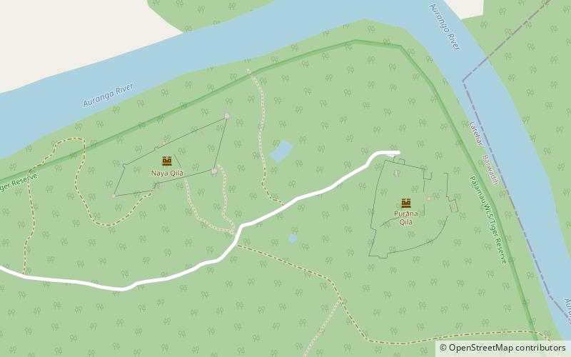 Palamu Forts location map