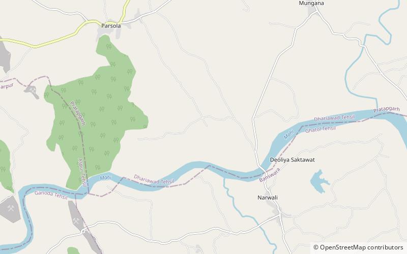 Sita Mata Wildlife Sanctuary location map