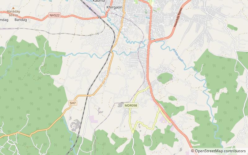 narsingh sthan temple hazaribag location map