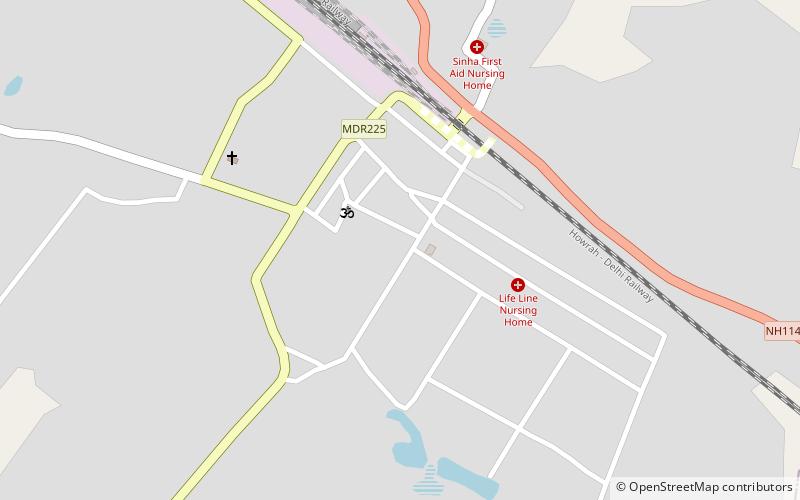 Madhupur location map