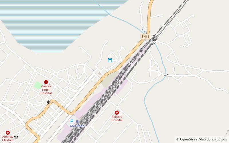 Abu Road location map