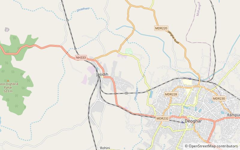 birla institute of technology deoghar location map