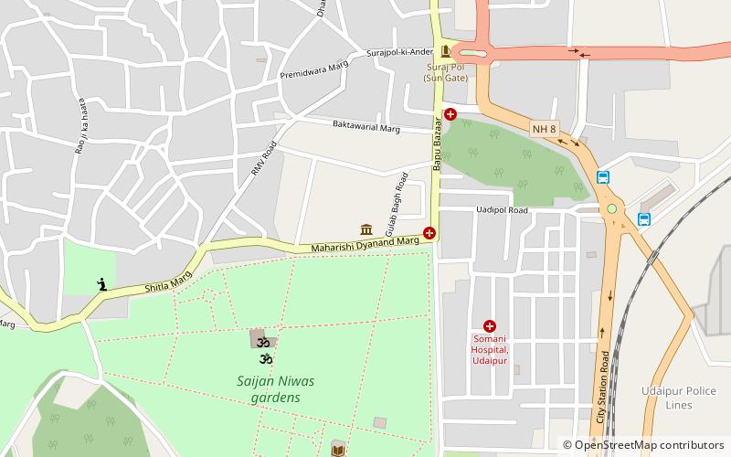 classic car collection udaipur location map