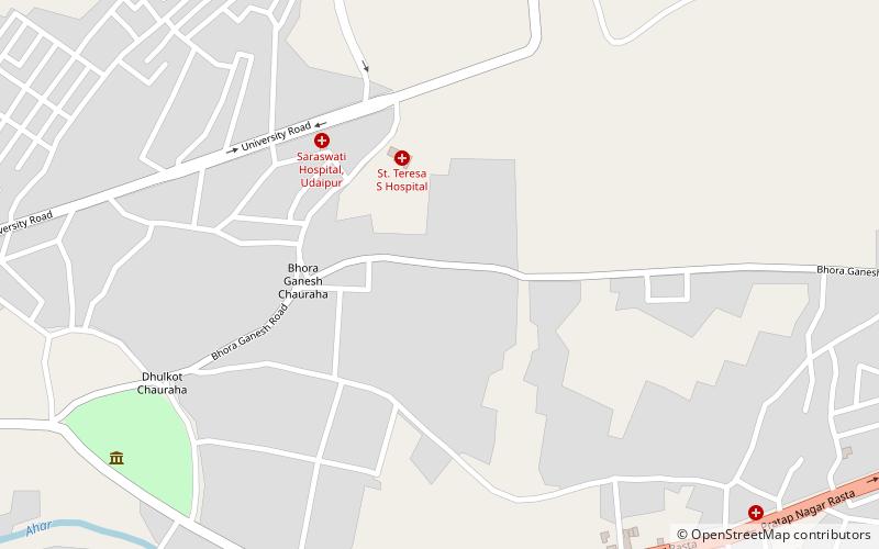 bohra ganesh temple udajpur location map