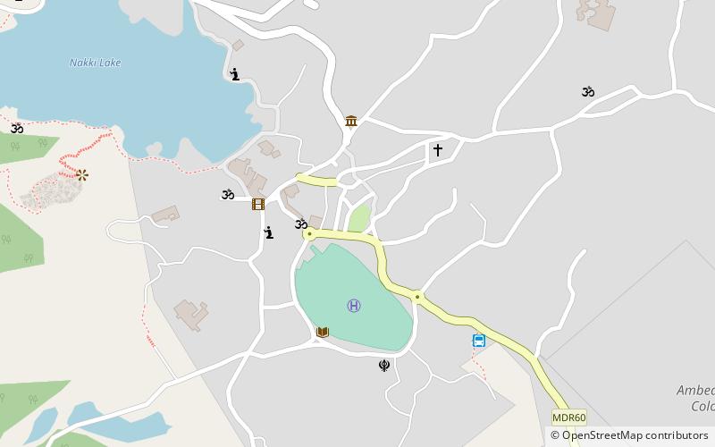 shanti mount abu location map