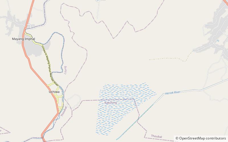 ikop pat keibul lamjao national park location map