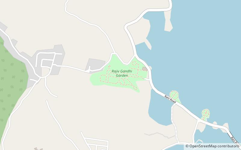 Rajiv Gandhi Garden location map