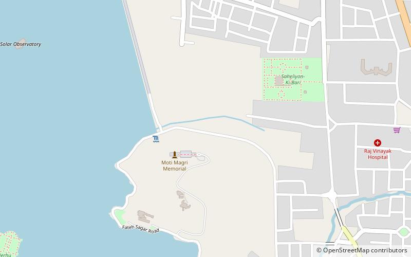 nehru garden udaipur location map