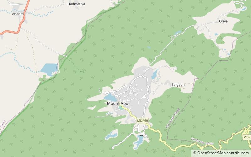 arbuda devi temple mount abu location map