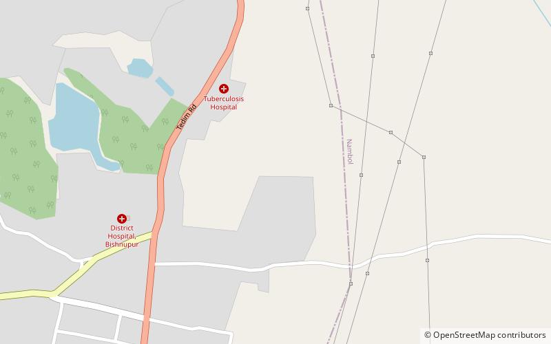 bishnupur location map