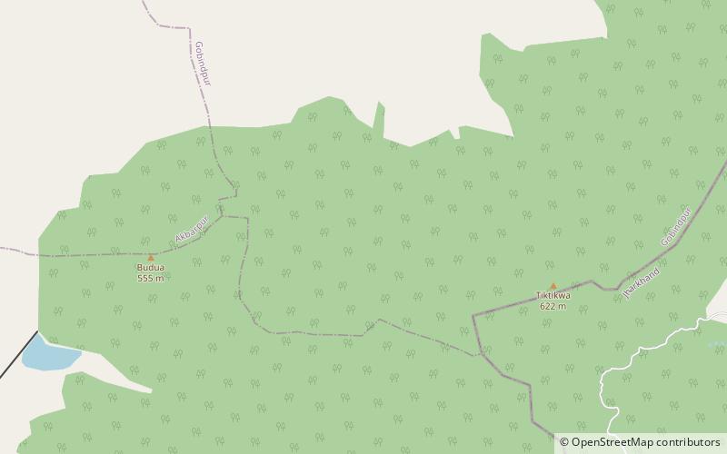 Kakolat Falls location map