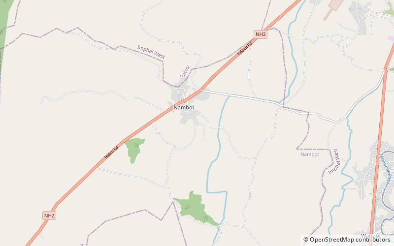 nambol location map