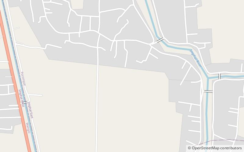 nandeibam imfal location map