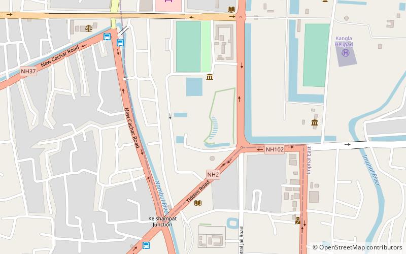 Raj Bhavan location map