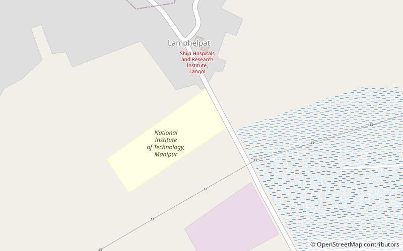 narodowy instytut technologii imphal location map