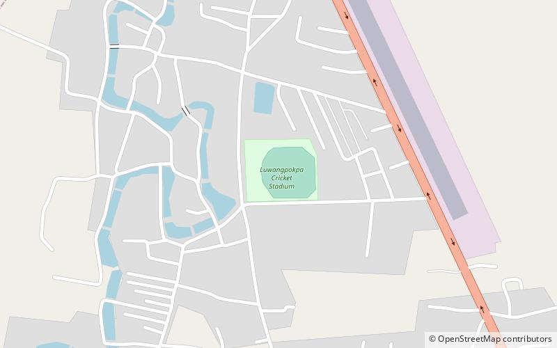 Luwangpokpa Cricket Stadium location map