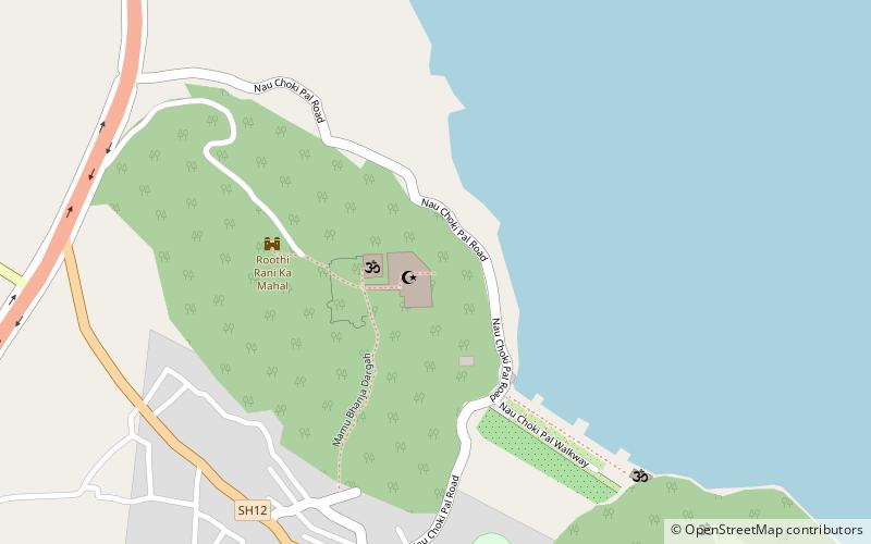 rajsamand lake view point location map