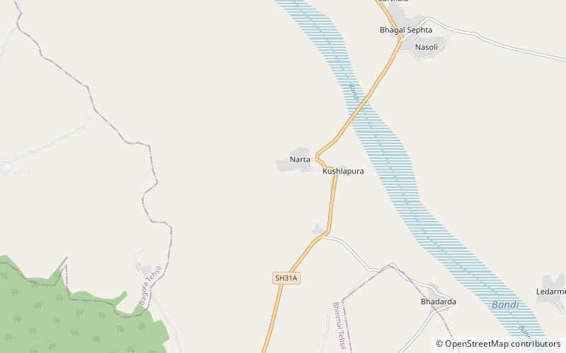 Nimbaja Mata kuldevi location map