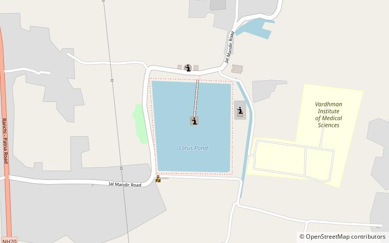 Jal Mandir location map