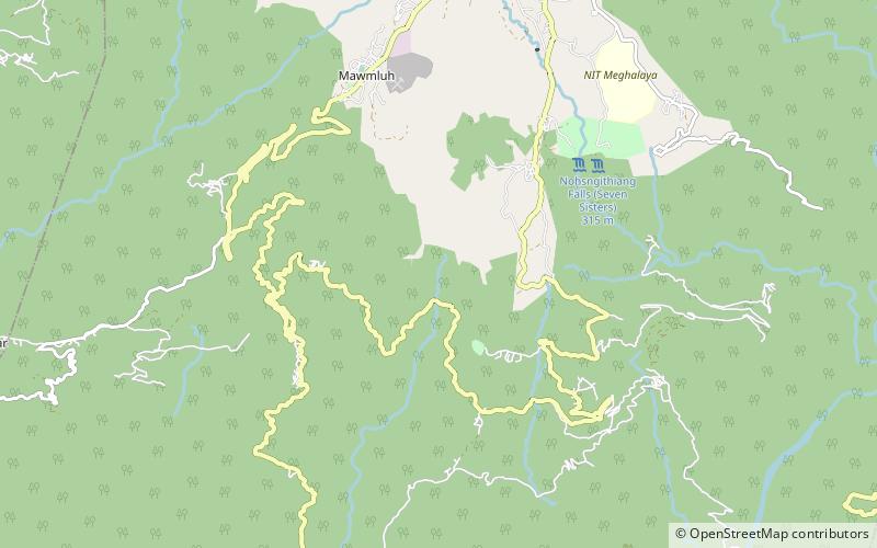 Kynrem Falls location map