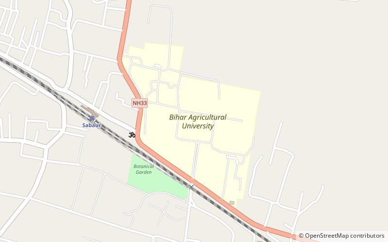 bihar agricultural university bhagalpur location map